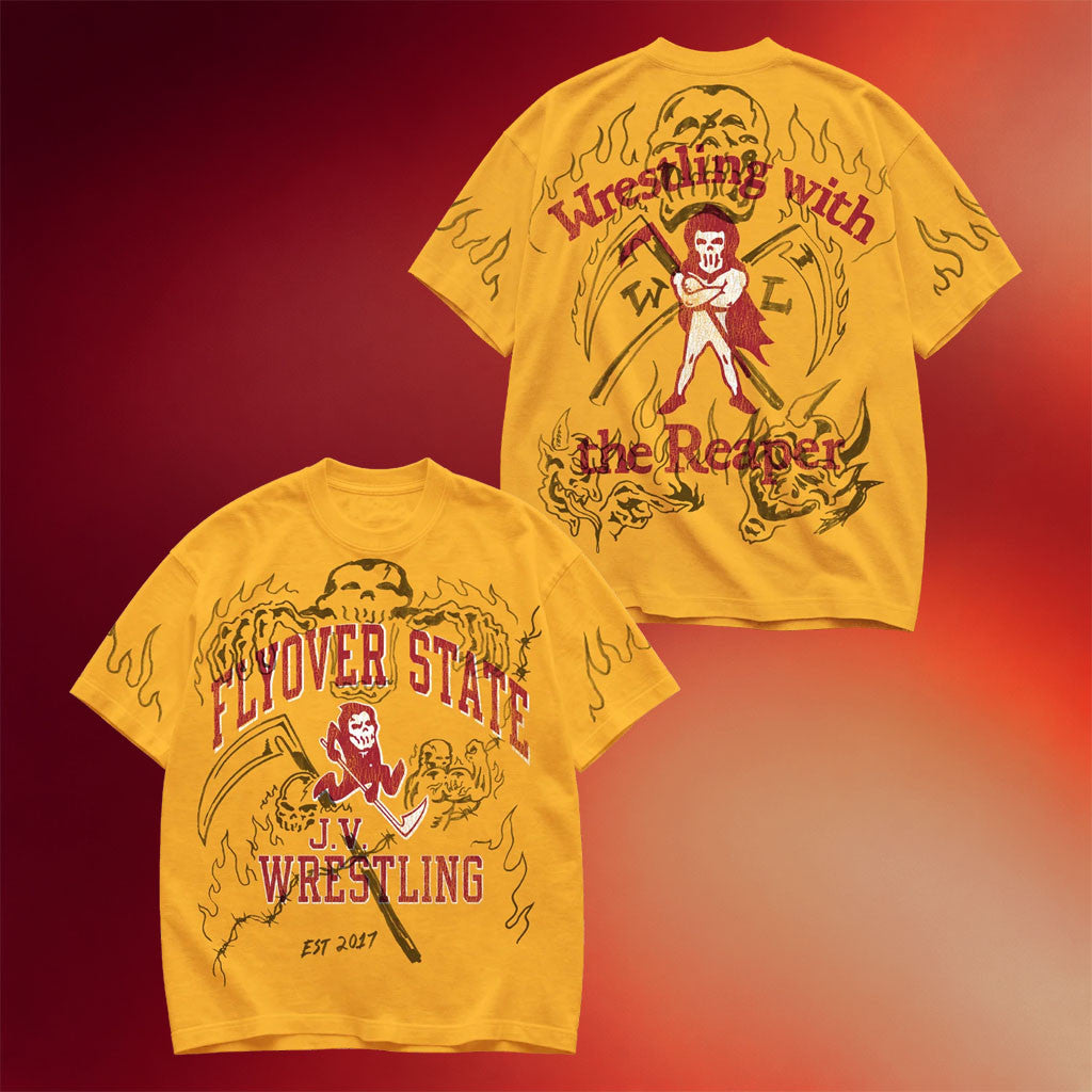 Warren Lotas Merch 2026 Reaper Wrestling T-Shirt Unique Gift For Boyfriend - Merchluma