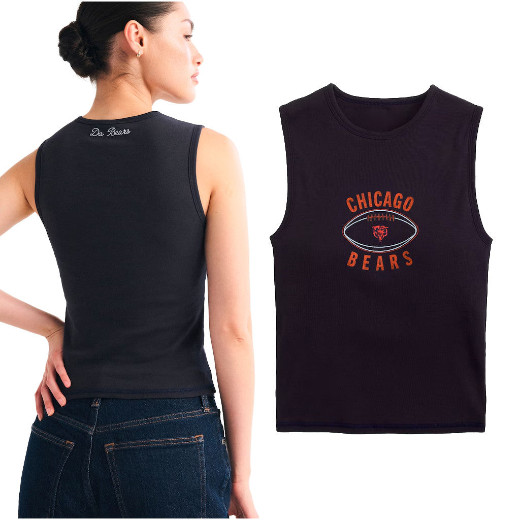 Chicago Bears Football Tank Top Game Day Bears Merch Best Gifts For Football Fans - Merchluma