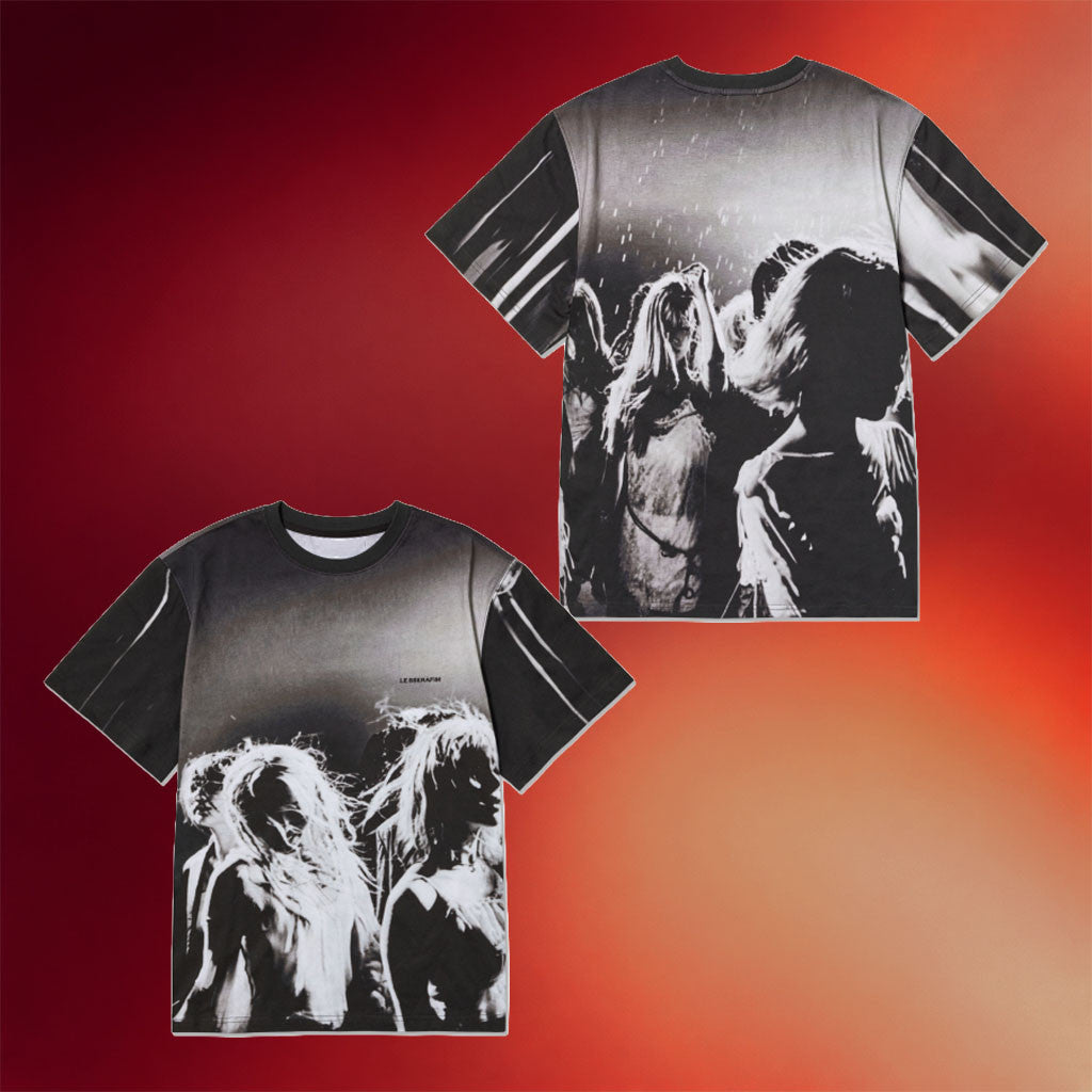 Le Sserafim Merch 2026 Photo T-Shirt Le Sserafim Tour Merch Present For Kpop Fans - Merchluma