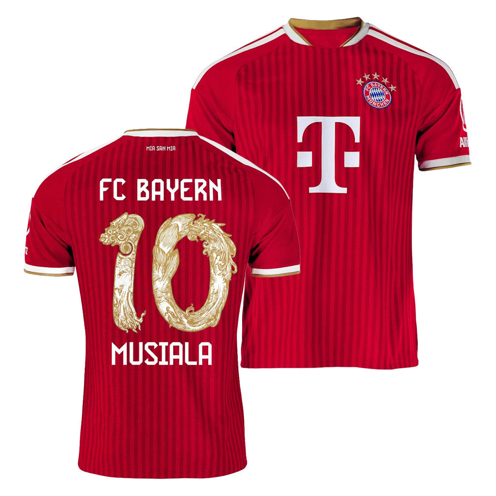 FC Bayern Munich Merch Red FC Bayern Munich 2026 27 Jeju And Hong Kong Asian Tour Jersey Gifts - Merchluma