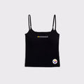 Pittsburgh Steelers Football Black Cami Top Pittsburgh Football Game Day Apparel Steelers Merch - Merchluma