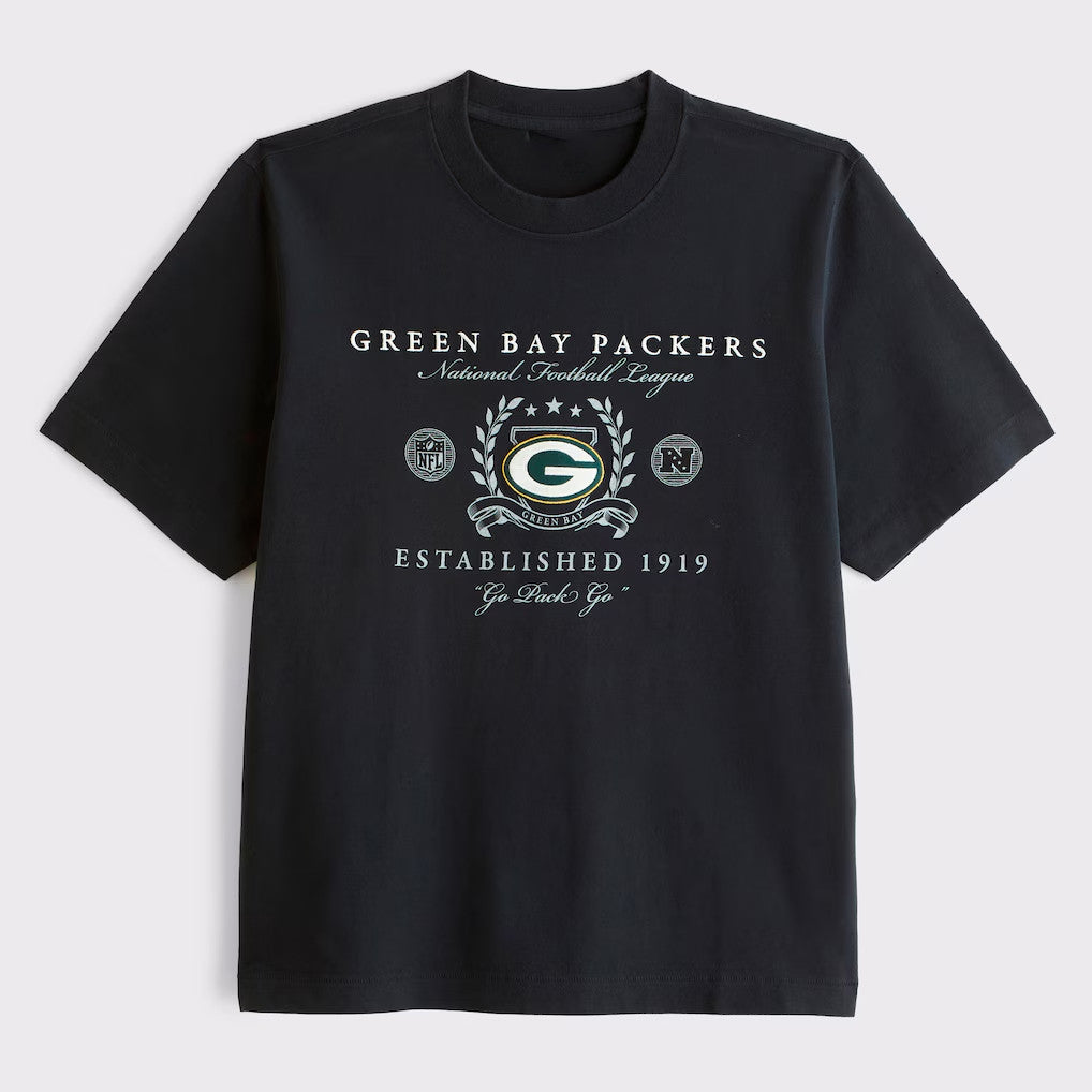 Green Bay Packers National Football League T-Shirt GB Packers Merch Presents For Football Fans - Merchluma