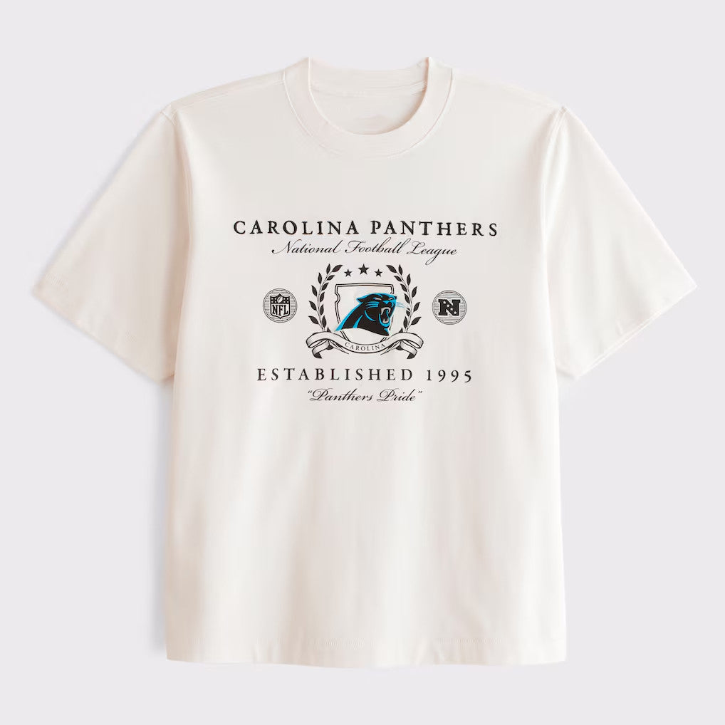 Carolina Panthers National Football League Black T-Shirt Panthers Merch Gifts For Football Lovers - Merchluma