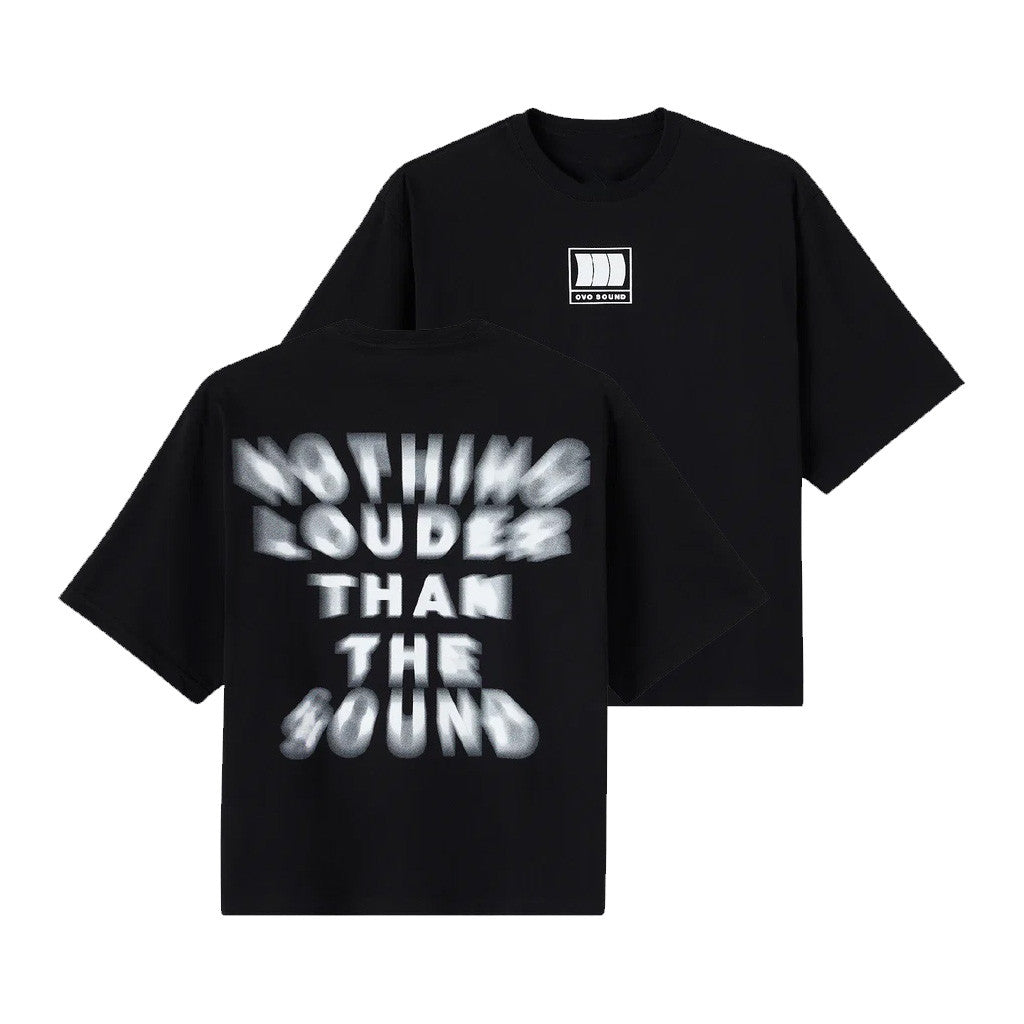 October's Very Own Merch 2026 OVO Sound Nothing Louder T-Shirt Black Best Gifts For Him - Merchluma