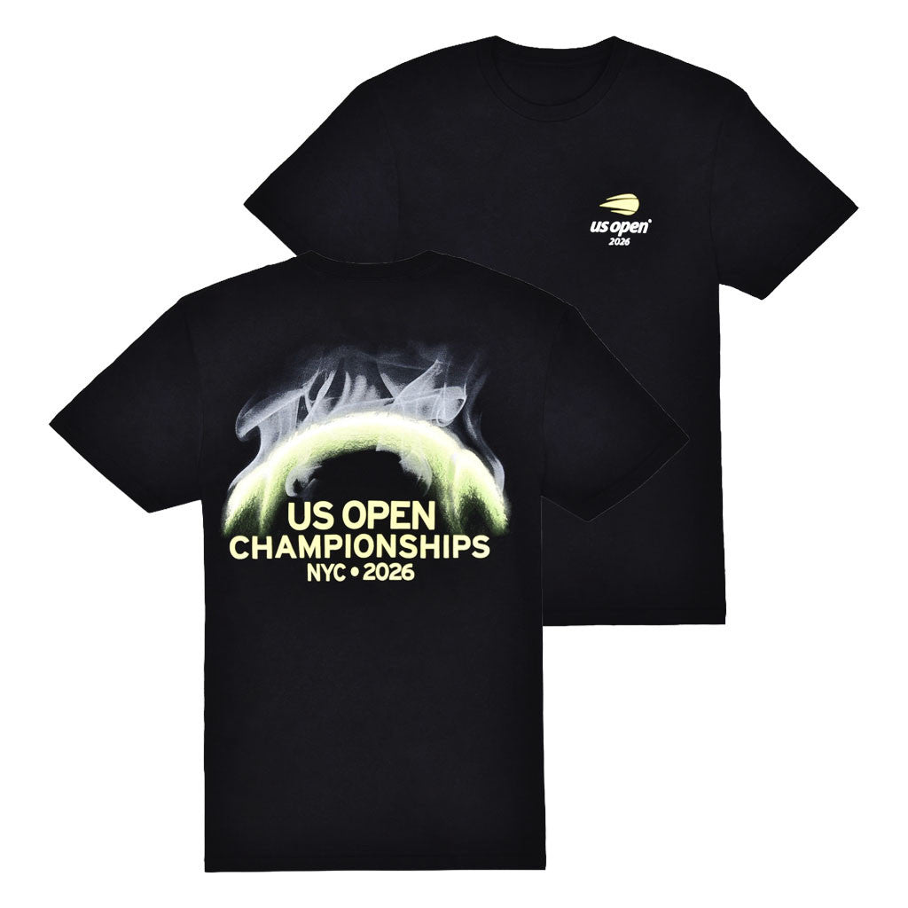 US Open Merch 2026 Smoke Ball T-Shirt US Open Championships Shirt Gift For Tennis Fans - Merchluma