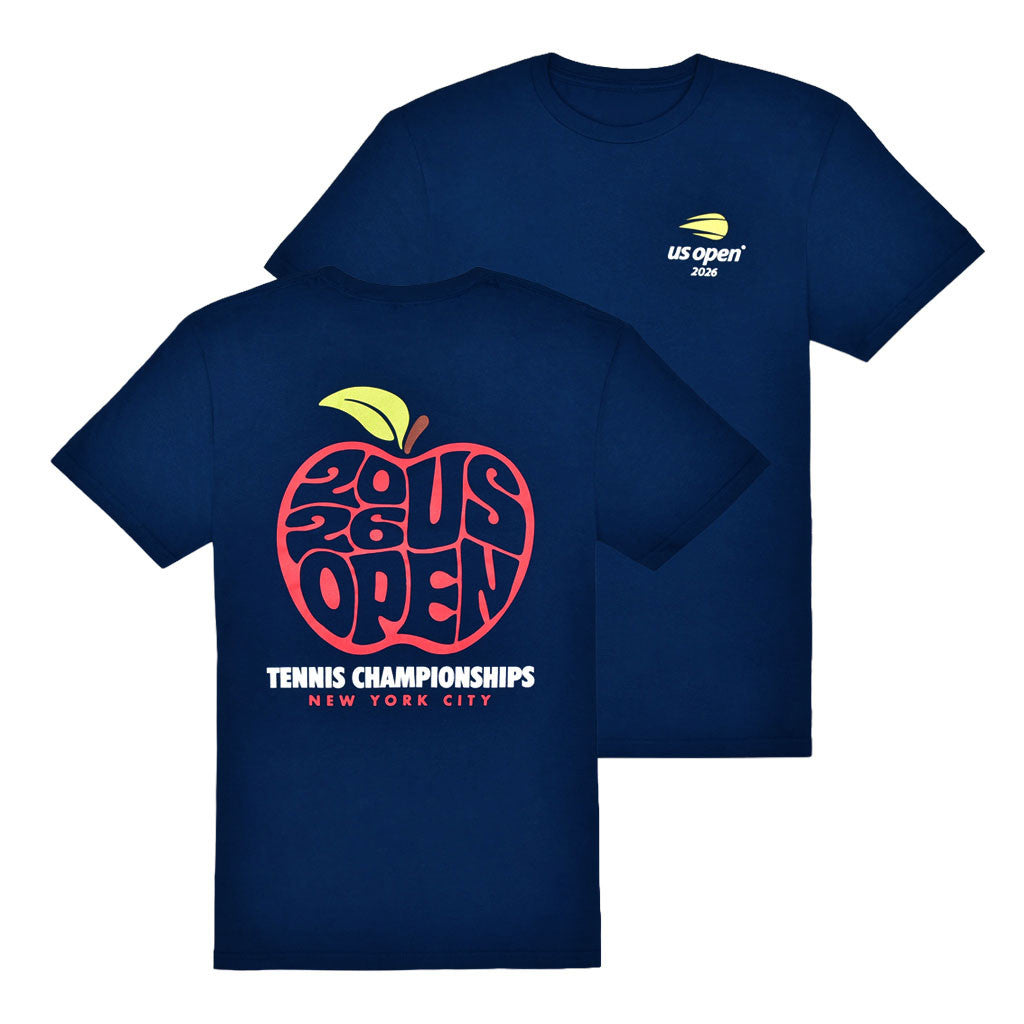 US Open Merch 2026 Apple Type T-Shirt US Open Tennis Championships Clothing Gift For Dad - Merchluma