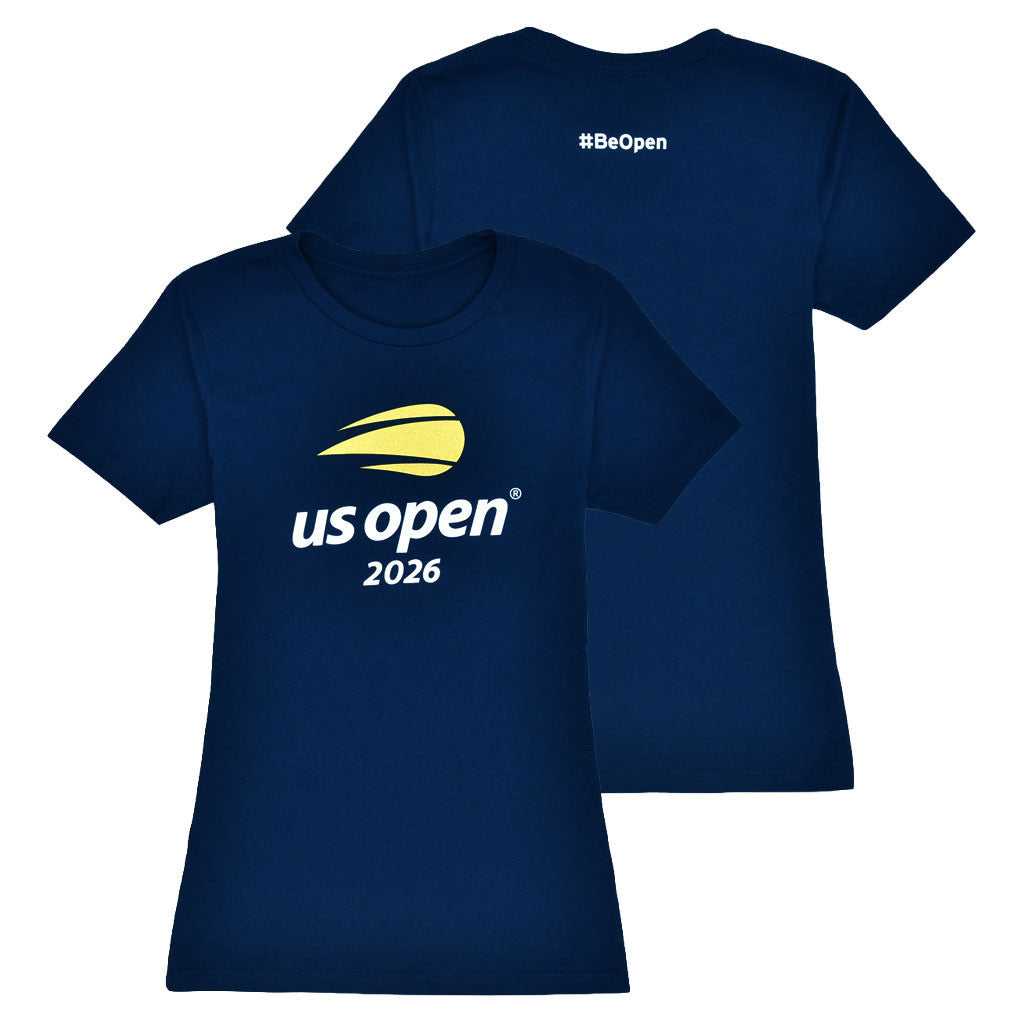 US Open Merch 2026 Logo T-Shirt Be Open Shirt US Open Tennis Merchandise Present For Sisters - Merchluma