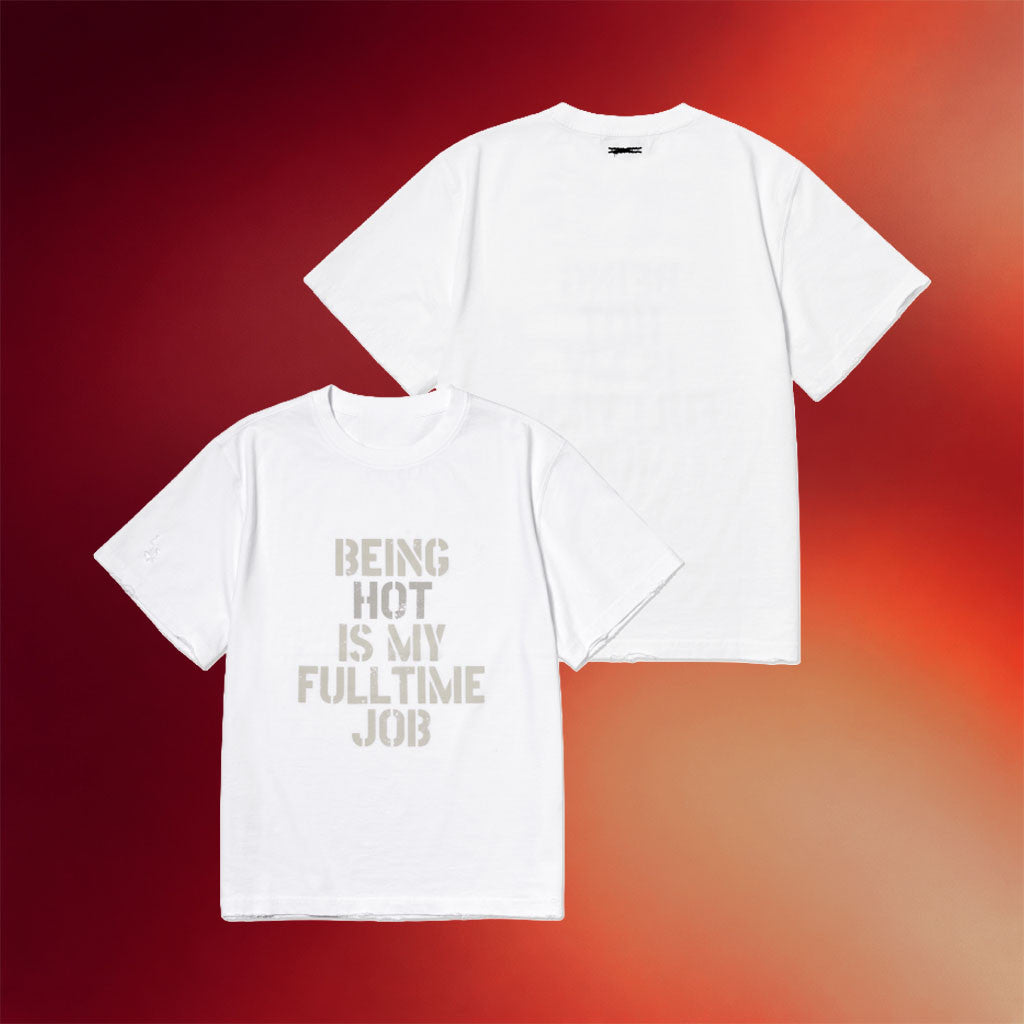 Le Sserafim Merch 2026 Being Hot Is My Fulltime Job T-Shirt Le Sserafim Tour Merch Fan Gifts - Merchluma