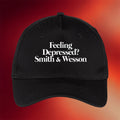 Friends Family Forever Merch 2026 Feeling Depressed Smith And Wesson Hat Embroidered Gifts - Merchluma