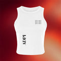 ADPi Market Merch 2026 Minimalist Stacked Cropped Tank Top Alpha Delta Pi Merch Gift For Her - Merchluma