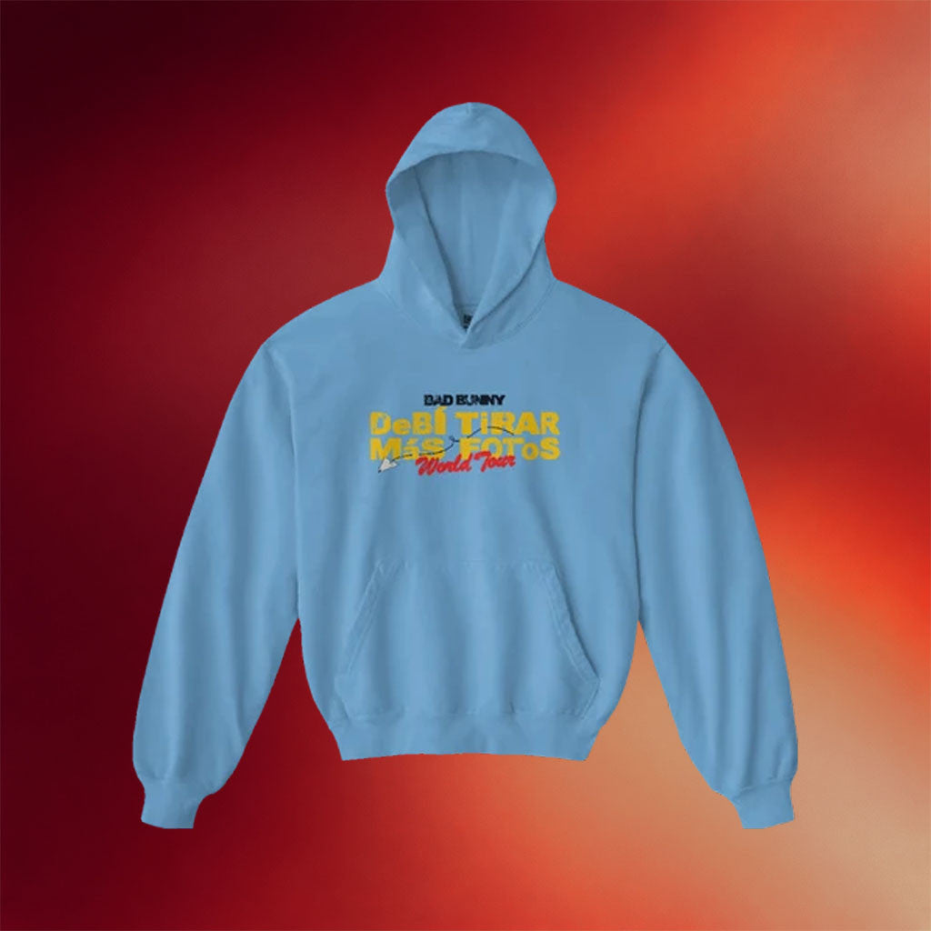 Debi Tirar Mas Fotos Merch 2026 DTMF World Tour Hoodie Bad Bunny Merch Rapper Fan Gifts - Merchluma