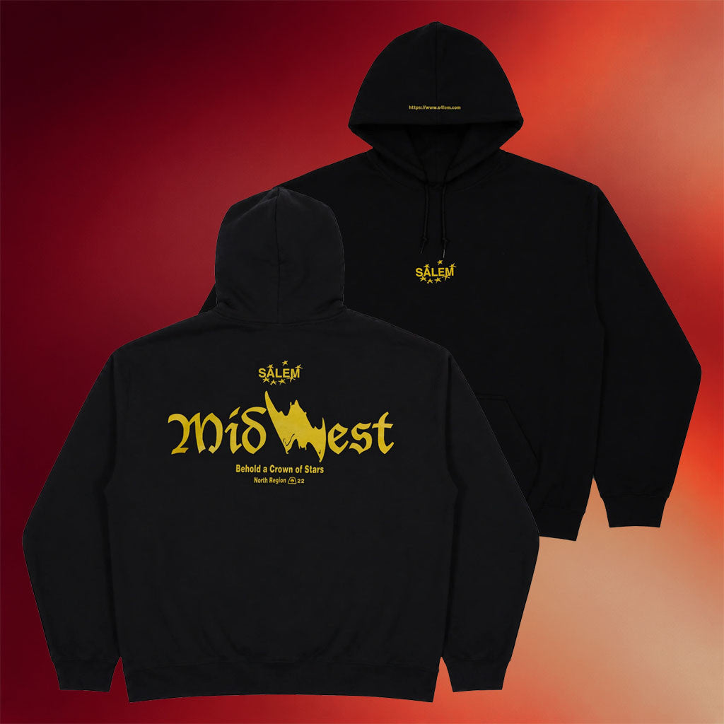 S4lem Merch 2026 Batwing Hoodie Black Salem Merch Cool Gifts For Music Lovers - Merchluma