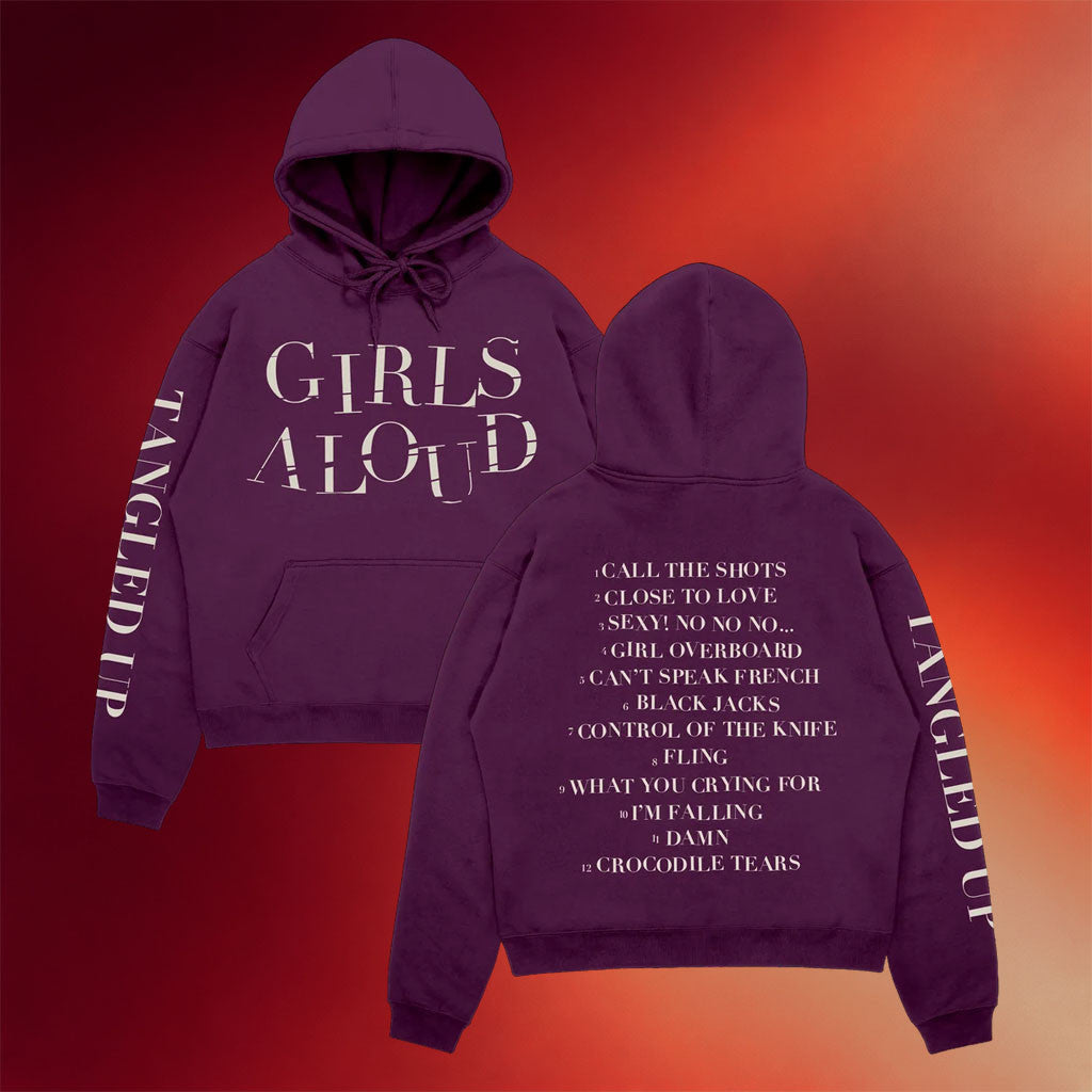 Girls Aloud Merch 2026 Tangled Up Tracklist Hoodie Unique Gifts For Music Lovers - Merchluma