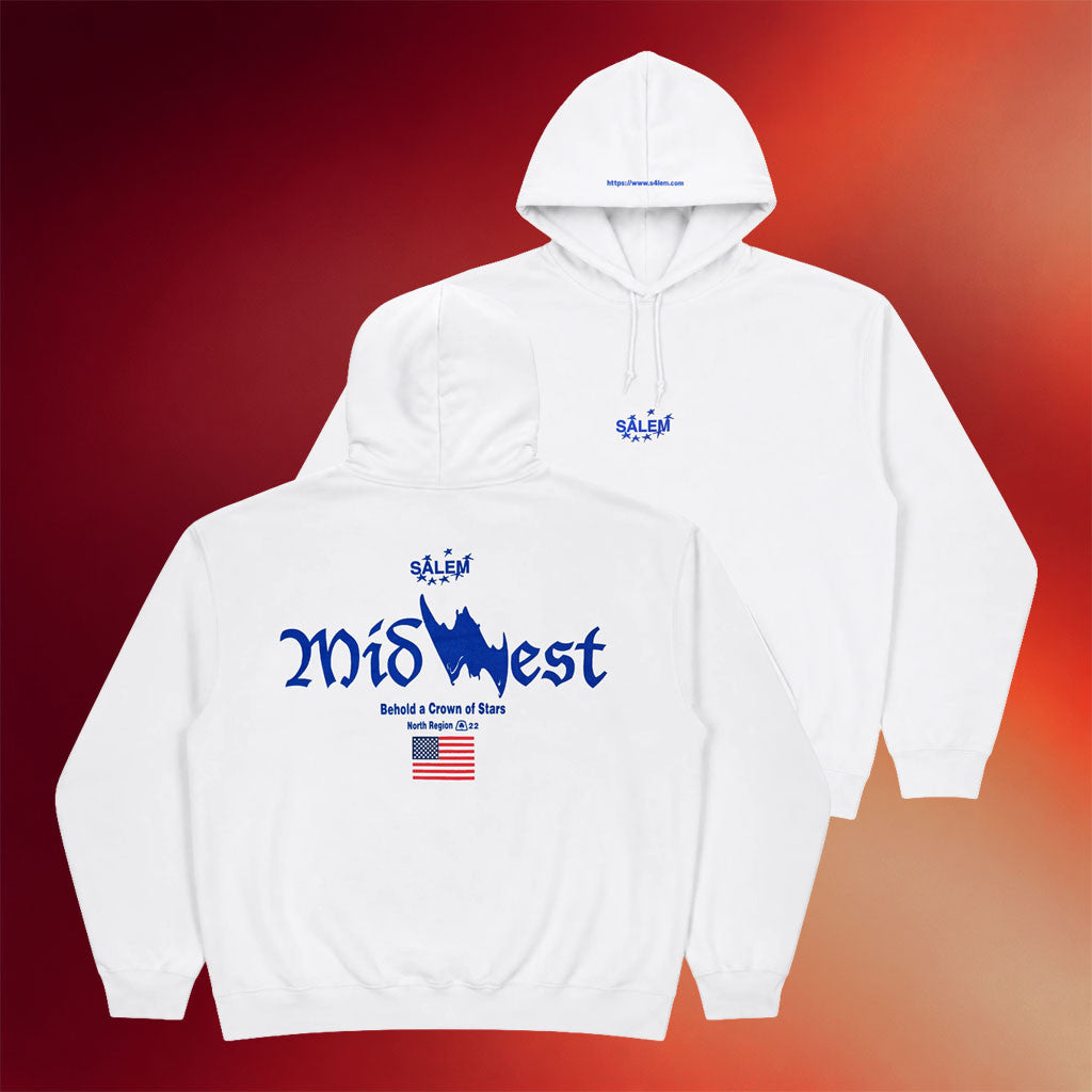 S4lem Merch 2026 Batwing Hoodie Midwest Hoodie Salem Band Merch Gift For Music Lovers - Merchluma