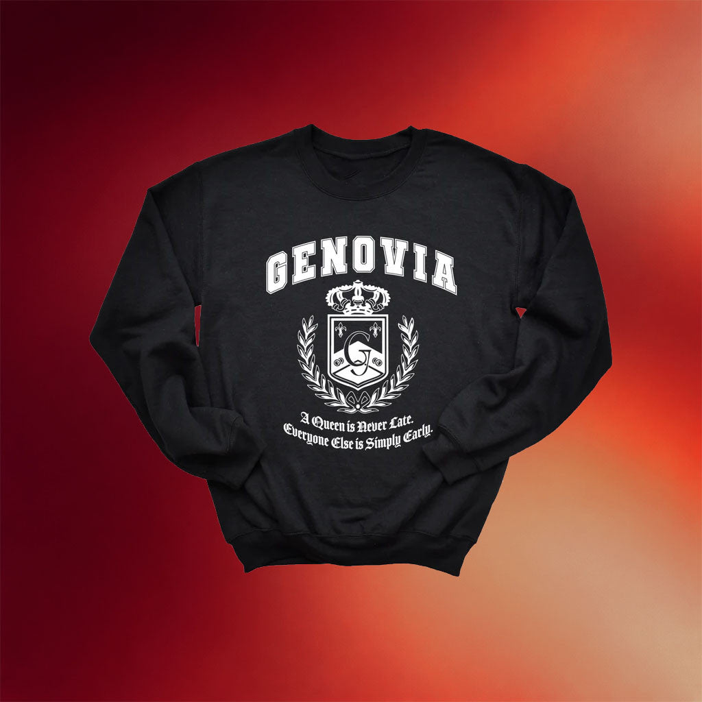 Princess Diaries Merch 2026 Genovia Sweatshirt Black Y2K Movie Fan Apparel Gift For Her - Merchluma