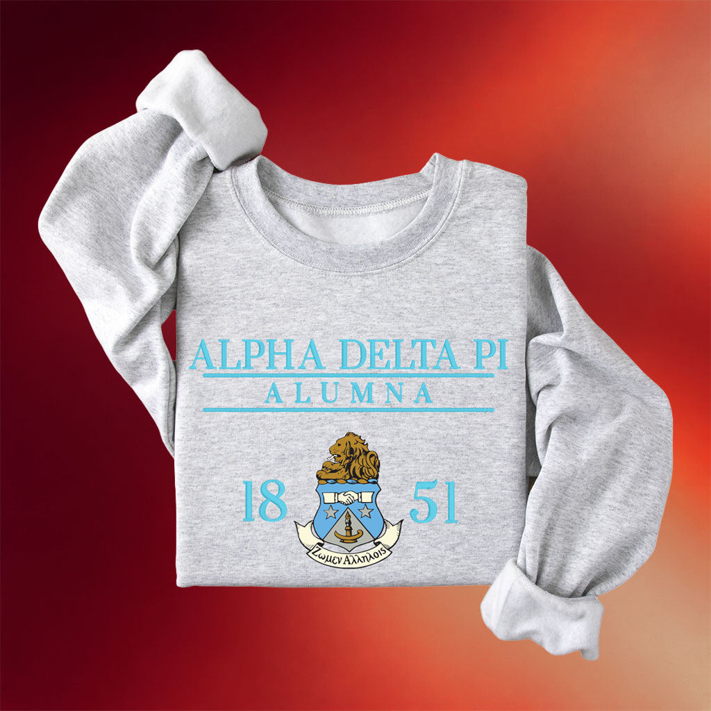 ADPi Market Merch 2026 Alumna Sweatshirt Alpha Delta Pi Merch Gift For Sisters - Merchluma