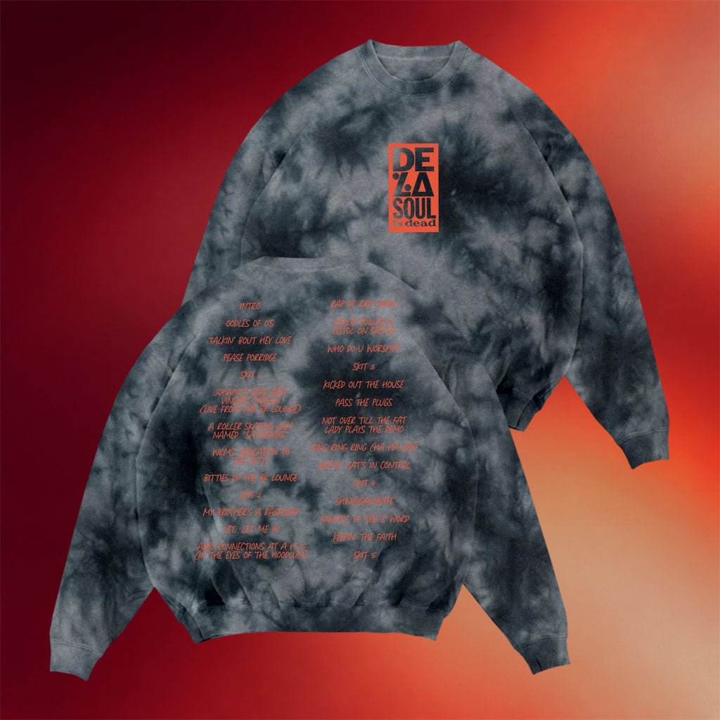 De La Soul Merch 2026 De La Soul Is Dead Tracklist Crewneck Sweatshirt Gifts For Hip Hop Fans - Merchluma