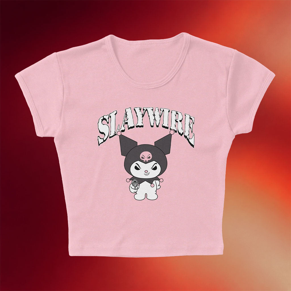 Friends Family Forever Merch 2026 Haywire Slaywire Baby Tee Kuromi Shirt Gift For Her - Merchluma