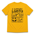 2026 I Support LGBTQ Liquor Guns Beers Titties Quickies Shirt Funny Adults T-Shirt Gifts - Merchluma