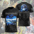 Iron Maiden Brave New World Tour T-Shirt Heavy Metal Rock Band Tee Iron Maiden Merch - Merchluma