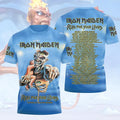 Iron Maiden Merch Run For Your Lives World Tour 2026 T-Shirt Heavy Metal Rock Band Graphic Tee - Merchluma