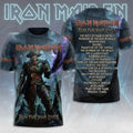 Iron Maiden Merch Run For Your Lives T-Shirt Heavy Metal Rock Band Tee Fan Gift - Merchluma