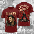 Elvis Presley Sometimes I Just Be Shakin T-Shirt Elvis Presley Merch King Of Rock And Roll Shirt - Merchluma