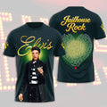 Elvis Presley Jailhouse Rock T-Shirt Elvis Presley Merch King Of Rock And Roll Tribute Shirt - Merchluma