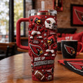 Arizona Cardinals Rise Up Red Sea Tumbler Arizona Cardinals Merch Gift For Football Fans