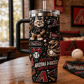 Arizona Diamondbacks Merch Rattle On Arizona Dbacks Tumbler Present For Baseball Fans