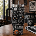 Brooklyn Nets Merch 2026 Brooklyn Nets Nation Game Day Ready Tumbler Gift For Basketball Fans