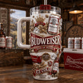Budweiser King Of Beers Tumbler Budweiser Merch Beer Lover Gifts For Fathers