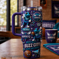 Charlotte Hornets Merch Buzz Buzz City Game Day Ready Tumbler Gift For Basketball Fans