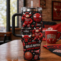 Chicago Bulls Merch See Red Bulls Nation Tumbler Present For Basketball Lovers