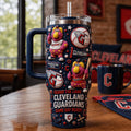 Cleveland Guardians Merch Guard The Land Cleveland Guardians Tumbler Baseball Lover Gifts