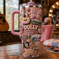 Dolly Parton Rhinestone Dreams Tumbler Smoky Mountain Soul Travel Cup Dolly Parton Merch 2026