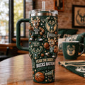 Milwaukee Bucks Fear The Deer Bucks Nation Game Day Ready Tumbler Bucks Merch Gift For Fans