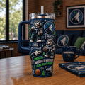 Minnesota Timberwolves Merch Awooo Wolves Nation Game Night Ready Tumbler Basketball Fan Gifts