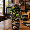 Pittsburgh Pirates Merch Raise The Jolly Roger Bucco Nation Tumbler Baseball Fan Gifts