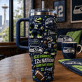 Seattle Seahawks 12s Nation Game Day Ready Tumbler Seattle Seahawks Merch Football Fan Gifts