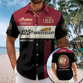 Indian Motorcycle 125th Anniversary America's First Hawaiian Shirt Indian Motorcycle Merch Gifts