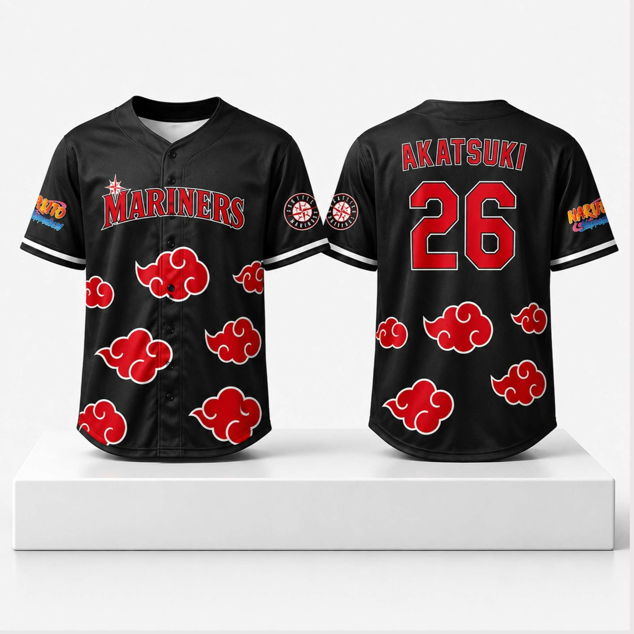 Seattle Mariners Naruto Night Jersey 2026 Mariners Merch Best Gifts For Baseball Fans