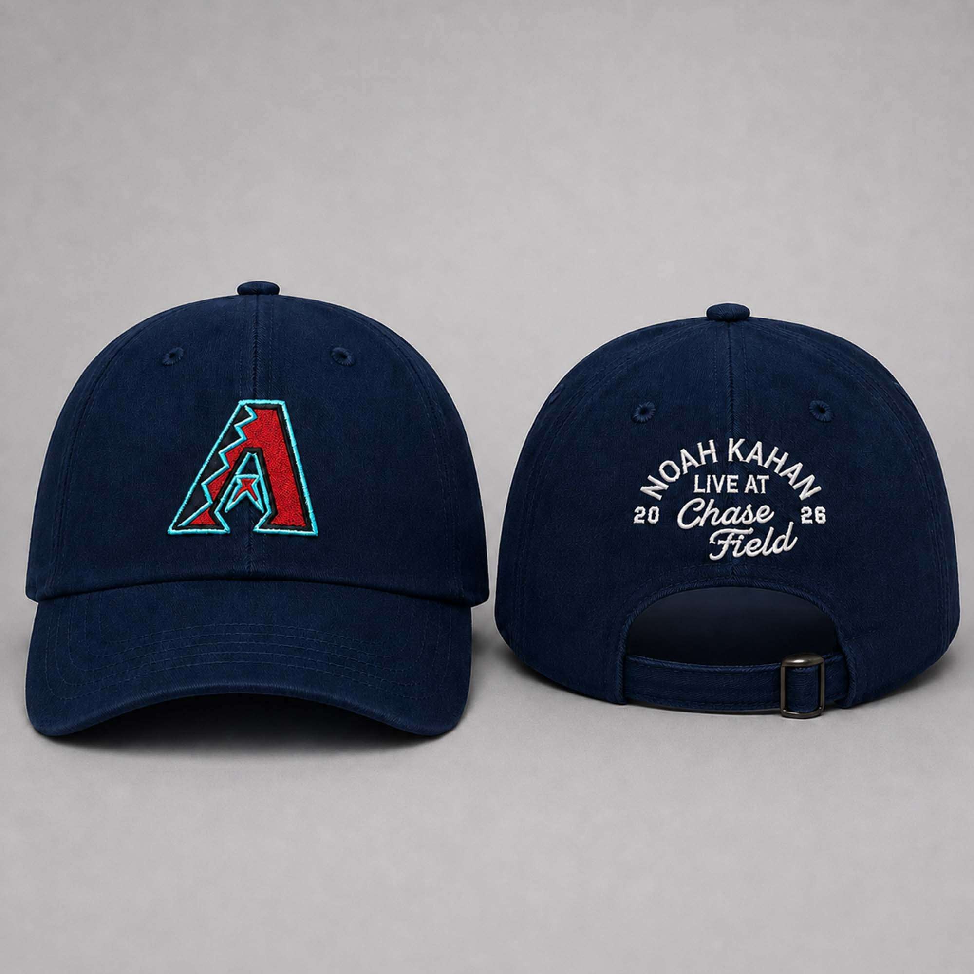 Noah Kahan x D Backs Live At Chase Field 2026 Hat Embroidered Noah Kahan Merch Him Gifts
