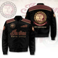 Indian Motorcycle 125th Anniversary Bomber Jacket Biker Racing Apparel Indian Motorcycle Merch