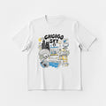 Joe Kraft Chicago Sky T-Shirt White Presents For Basketball Fans
