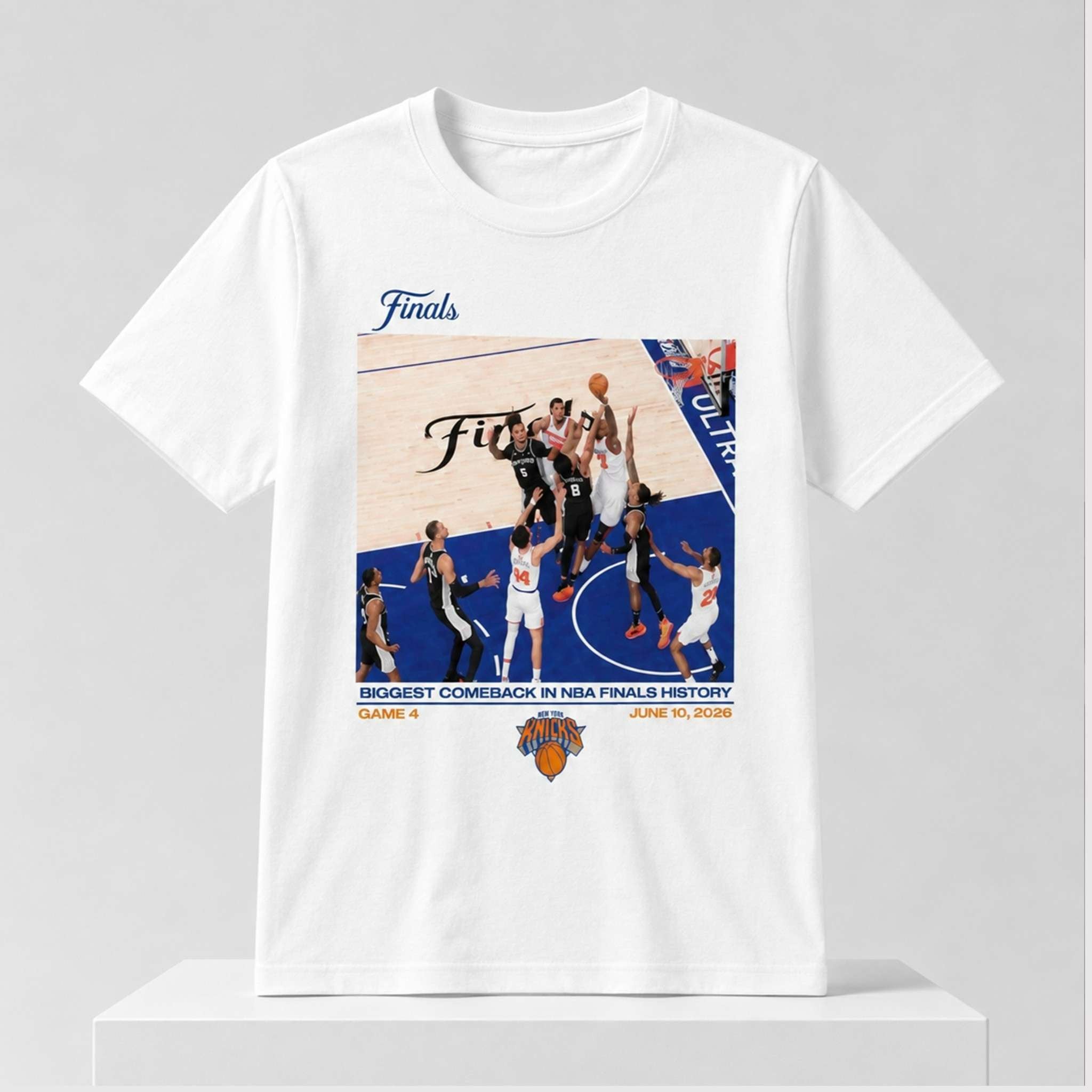 Knicks Finals Biggest Comeback Championship 2026 Shirt New York Knicks Merch Fans Gifts