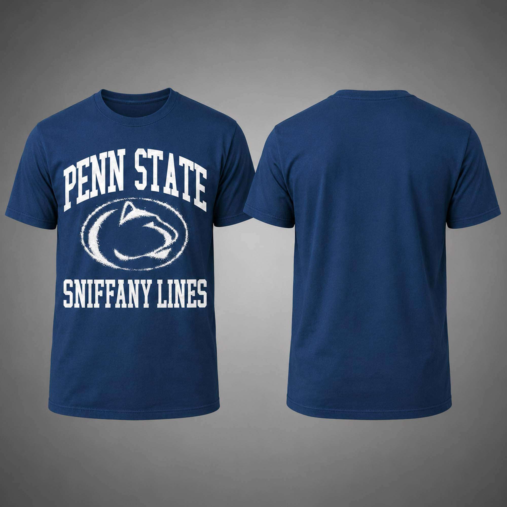 Penn State Sniffany Lines Nittany Lion Shirt Penn State Nittany Lions Merch Fans Gifts