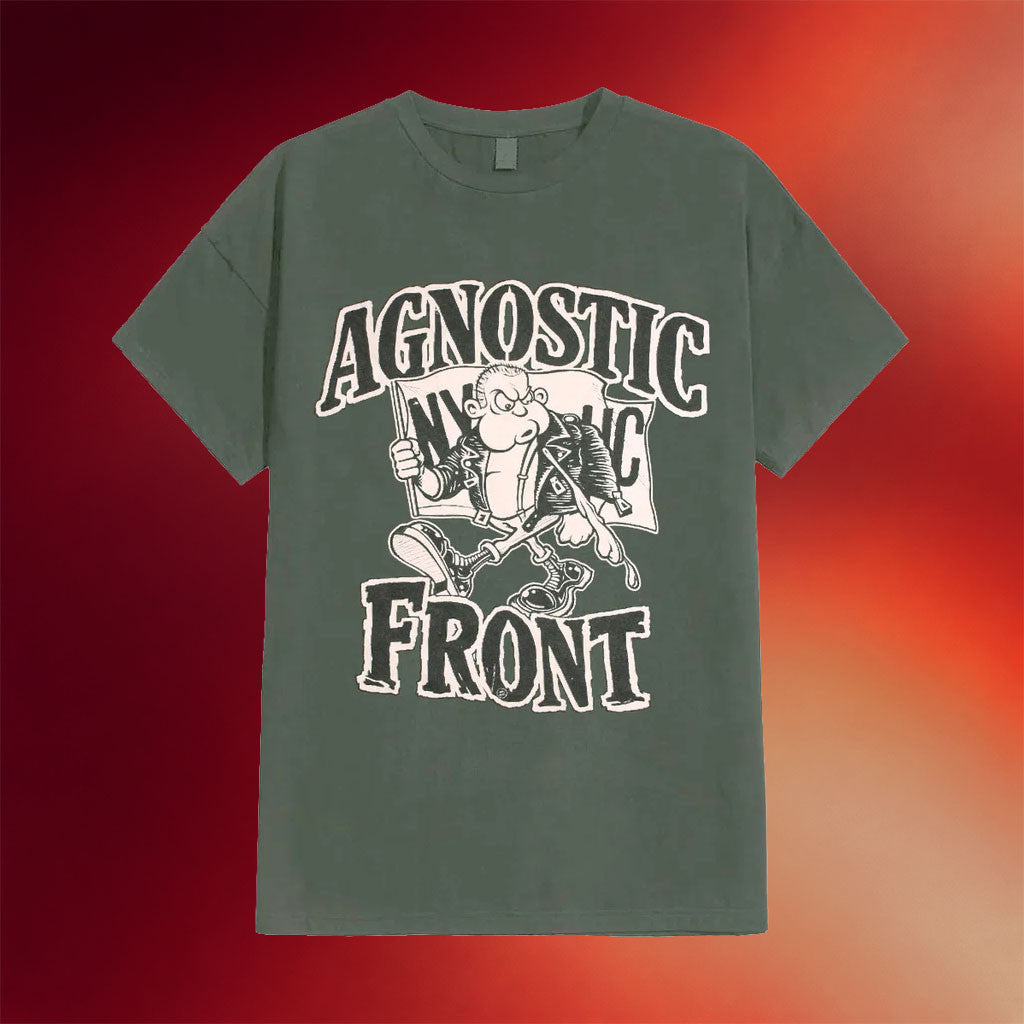 Agnostic Front Merch 2026 Combat T-Shirt Agnostic Front Shirt Gift For Band Fans