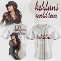 Kehlani World Tour 2026 Signature Baseball Jersey Kehlani Merch Best Gifts For Music Lovers