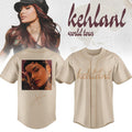 Kehlani World Tour 2026 Signed Baseball Jersey Kehlani Concert Merch Gift For Music Fans